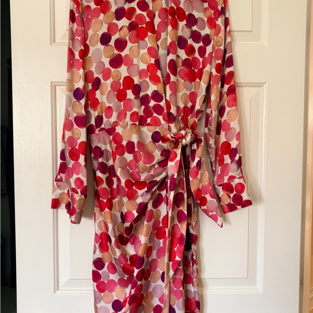 MARELLA Multicolor Polka Dot Midi Dress